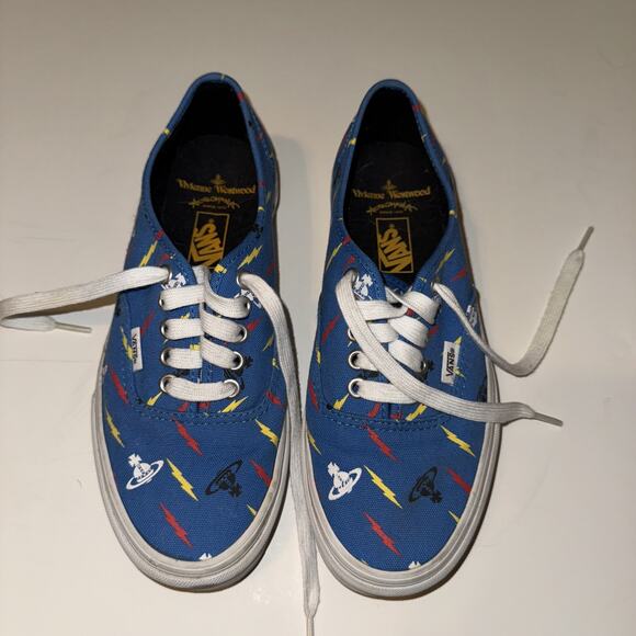 Vans Other - VANS Vivienne Westwood x Authentic Thunderbolt Orbs Mens size 6.5 Women's 8